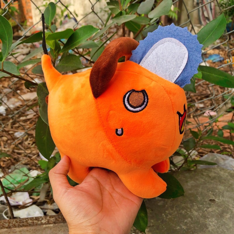 30cm Gấu Bông Hình Nhân Vật CHAINSAW MAN POCHITA -DENJI RĂNG CƯA Cao Cấp Cho Bé