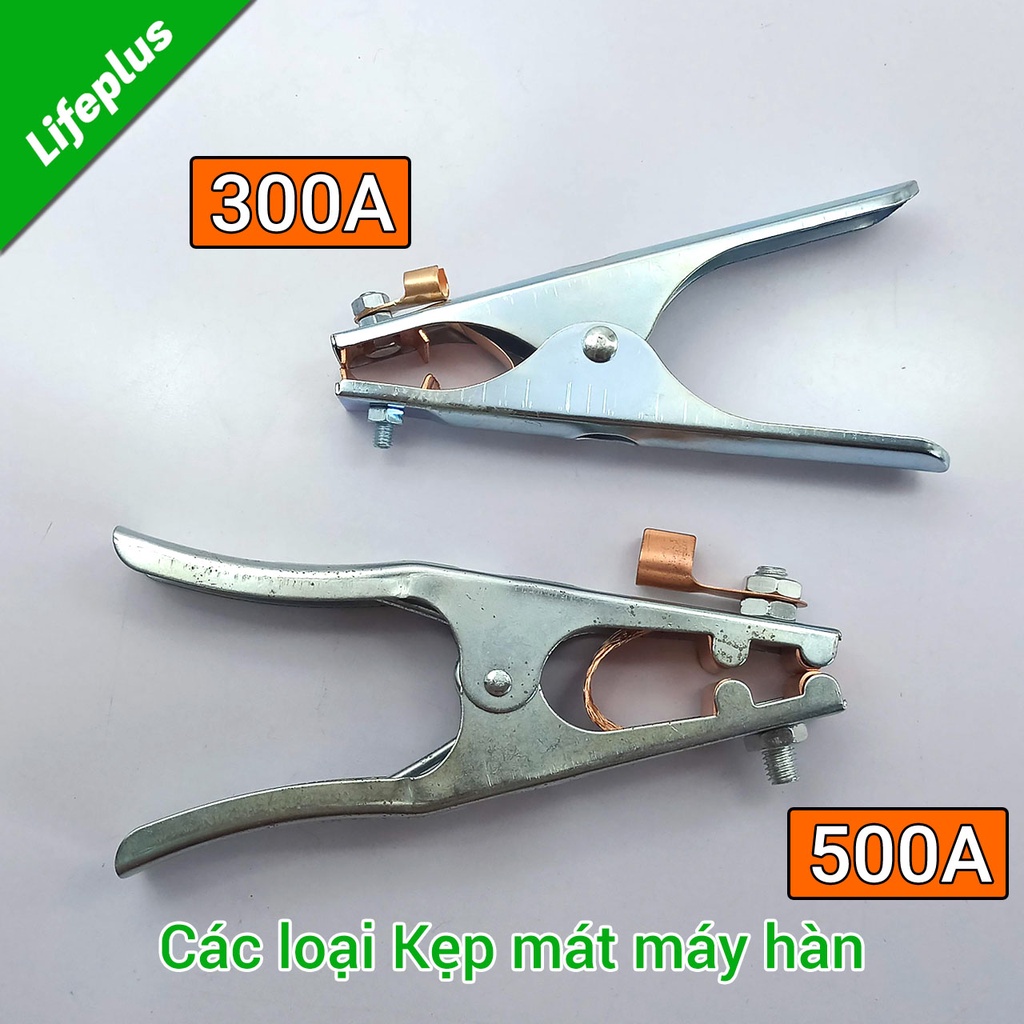 Kẹp mát máy hàn cỡ lớn 500A mạ Crom