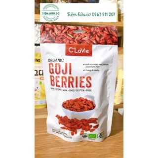 Kỷ tử hữu cơ c'lavie 170g/80g-tiệm hữu cơ-date:11/2023