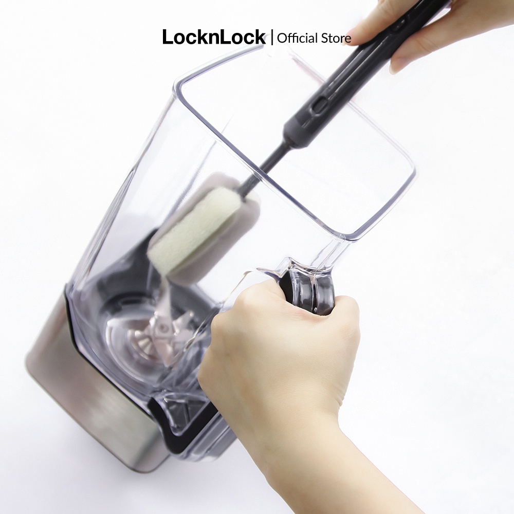 Dụng cụ rửa chai và ly - Cup cleaning brush LocknLock - Màu xám đen ETM143DGRY