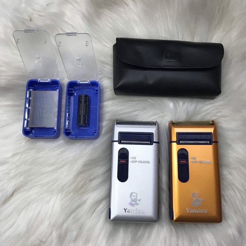 Cạo khô, máy cạo râu yandou