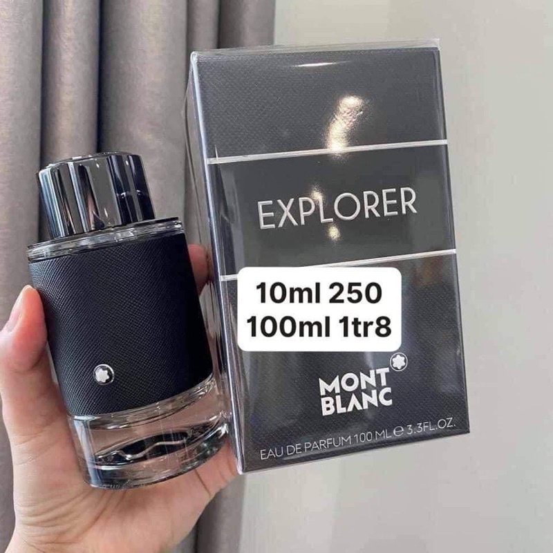 nước hoa nam mont blanc