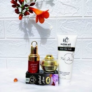 Combo giảm mụn mờ thâm huỳnh đỗ