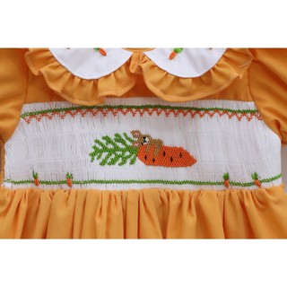 ĐẦM SMOCK CÀ RỐT