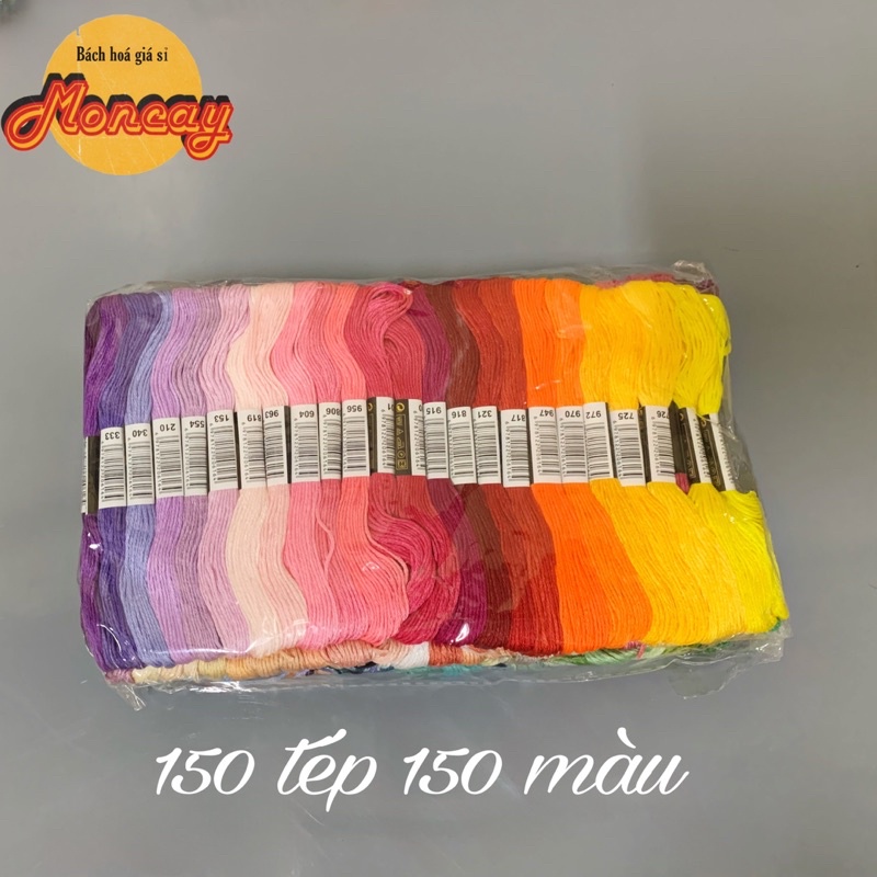 Set 150- 200 -447 tép chỉ thêu DC