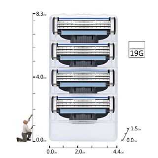  Dao cạo râu Mach 3 lưỡi cạo râu cạo lông toàn thân 