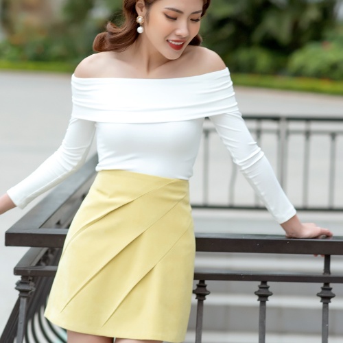 Chân váy Nhung- Monsta F thời trang công sở, dạo phố