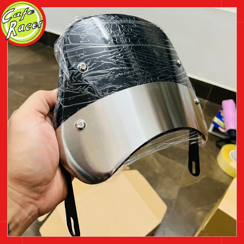Tấm kính chắn gió cho xe máy độ CAFE RACER