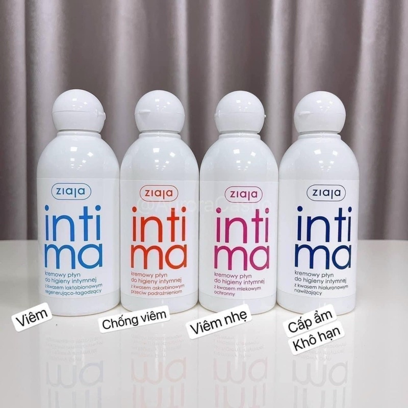 Dung dịch vệ sinh phụ nữ intima ziaja