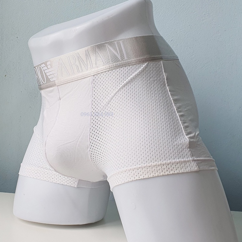 Hộp 3 quần sịp nam E.02 chất liệu thun thông hơi, cạp bạc bản rộng, nhiều màu cho anh em