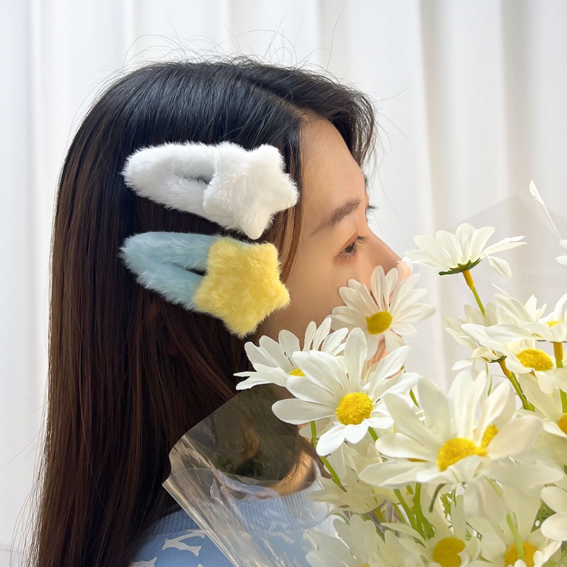 Kẹp Tóc Ngôi Sao Màu Kẹo Ngọt Dành Cho Bé Gái