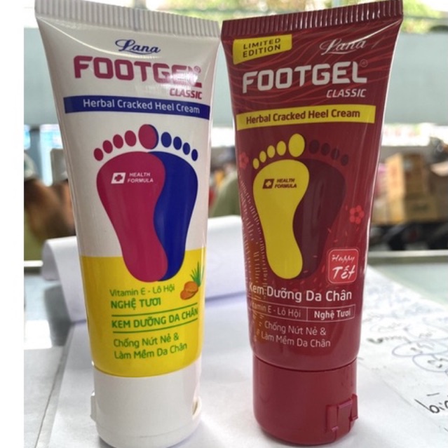 KEM DƯỠNG NỨT GÓT CHÂN FOOTGEL  NHẸ NHÀNG MỊN GÓT CHÂN