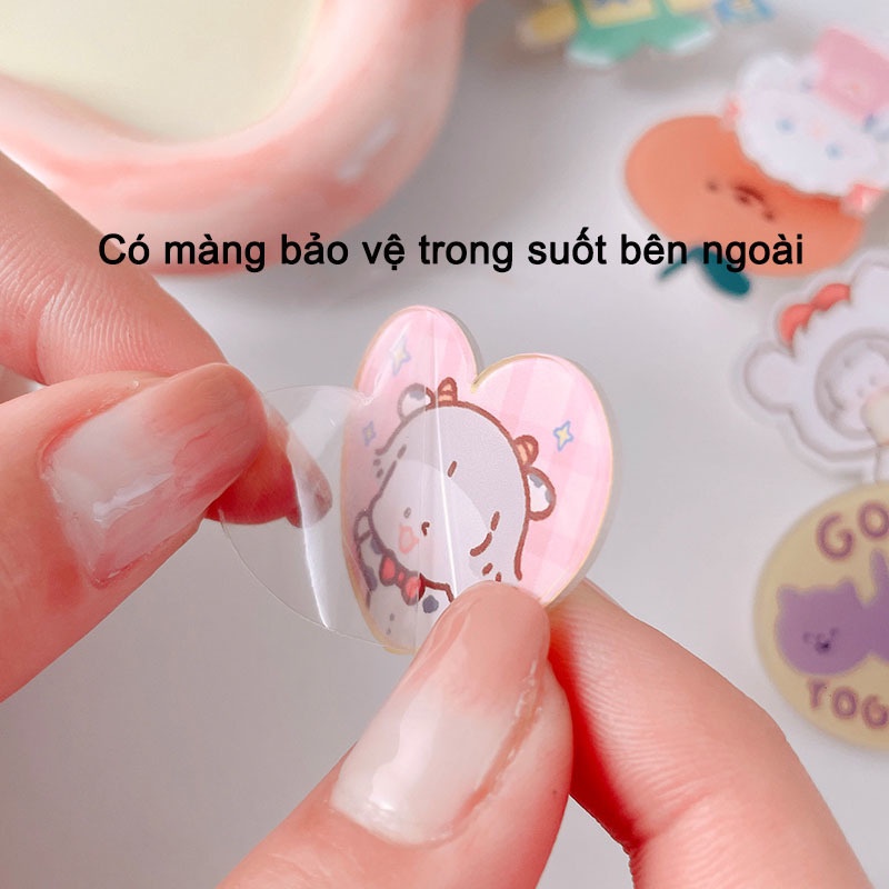 Trâm Cài Áo Họa Tiết Hoạt Hình Dễ Thương Phong Cách Nhật Hàn