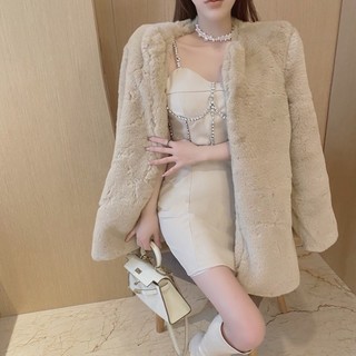 Đầm hai dây đính đá có sẵn