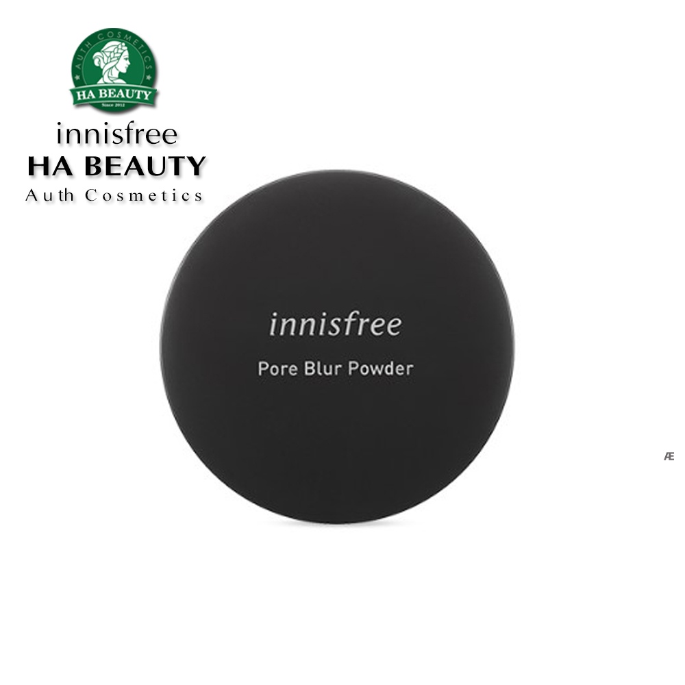 Phấn phủ dạng bột kiềm dầu Làm mịn lỗ chân lông innisfree Pore Blur Powder 11g