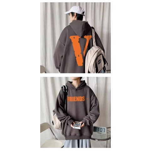 Áo Hoodie Tay Dài Dáng Rộng Phong Cách Hong Kong Thời Trang Xuân Thu Mới