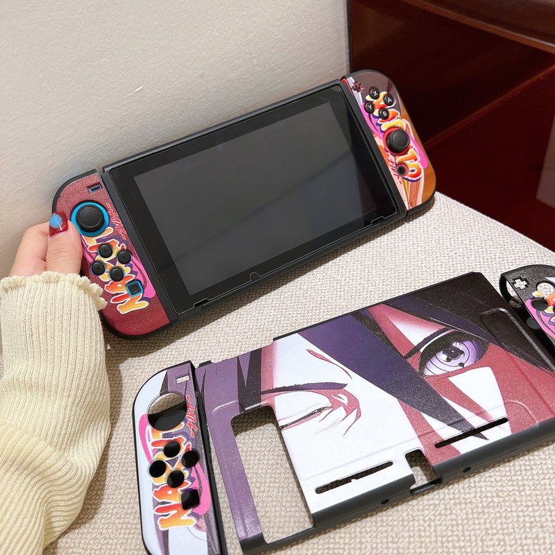 Vỏ Tpu Bảo Vệ Tay Cầm Chơi Game Nintendo Switch Họa Tiết Hoạt Hình Naruto