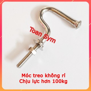 Móc treo đồ inox cho xe máy