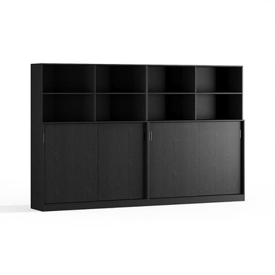 GALA, COMBO Tủ lưu trữ đồ dùng cửa lùa kèm kệ 2 tầng DRA_182, 320x45x200cm, sản xuất bởi Sc