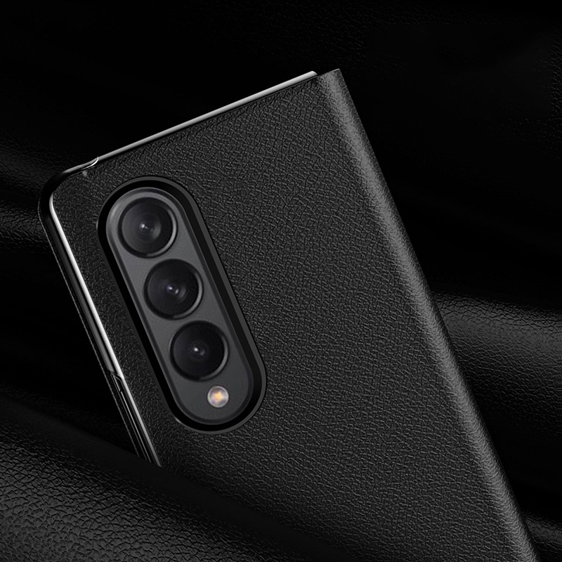 Bao Da Samsung Galaxy Z FOLD 5 / Z FOLD 4 / Z FOLD 3 Họa Tiết Thom Browne - BUM STORE GALAXY CASE