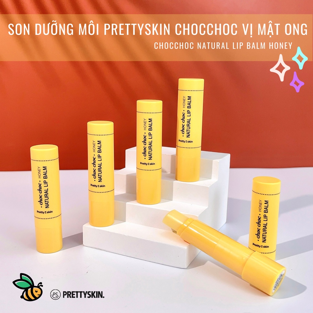 Son dưỡng môi Pretty Skin Choc Choc Natural Lip Balm