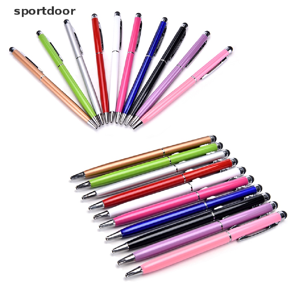 Bút Bi Cảm Ứng Màn Hình 1 / 5 / 10X 2 Trong 1 Cho iPad iPhone Tablet