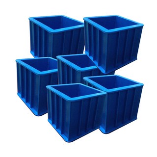  Khuôn đúc mẫu bê tông lập phương bằng nhựa 150x150x150mm loại tốt màu xanh và màu đen 