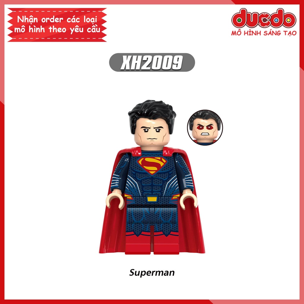 Minifigures Siêu anh hùng Black Adam & Justice Society - Đồ chơi Lắp ghép Xếp hình Mini Batman XINH X0349