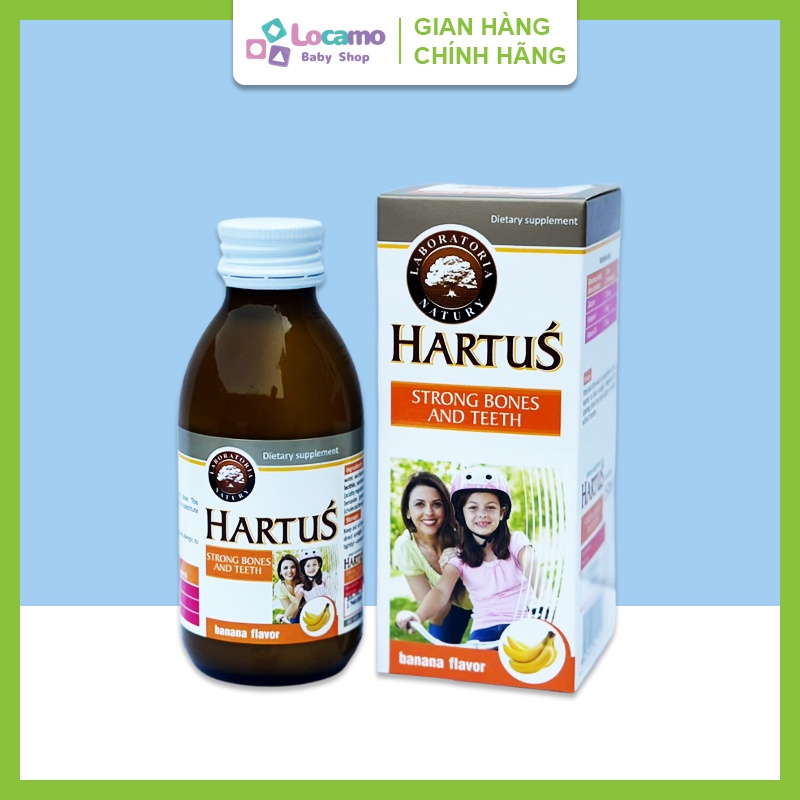Canxi Hartus Vitamin D3 K2 Mk7 Canxi cho bé D3 cho trẻ sơ sinh Canxi nano Bổ sung canxi hữu cơ cho bé Tăng chiều cao