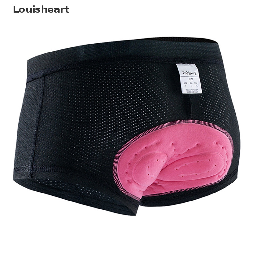 Quần Short Đi Xe Đạp Có Đệm Gel 3D Thoải Mái Dành Cho Nữ Louisheart TFG