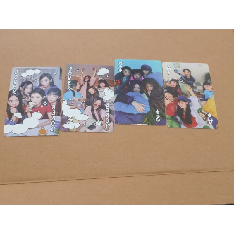 Tách lẻ set thẻ ảnh nhóm nhạc newjeans official theo thành viên nhóm newjeans ssgt 2023 chính hãng