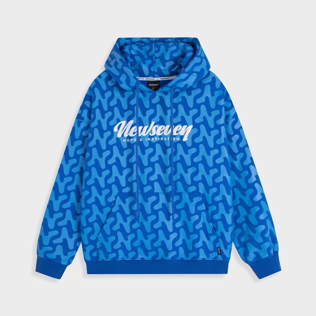 Áo Hoodie NEWSVEN Blue Monogram HD.126