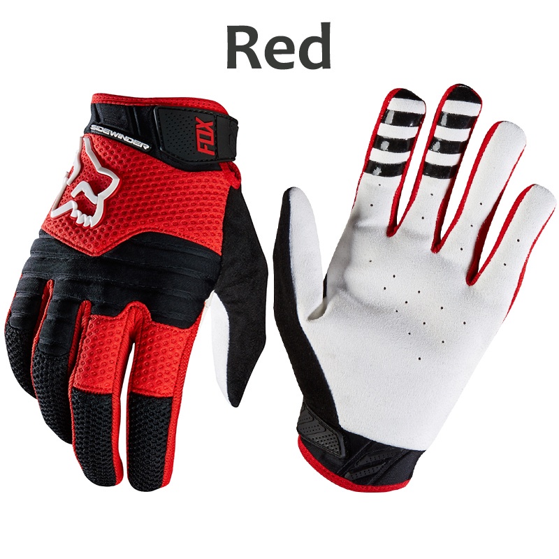 FOX găng tay Xe máy Không trượt Găng tay xe máy thoáng khí Găng tay lái xe ngoài trời Găng tay cưỡi ngựa