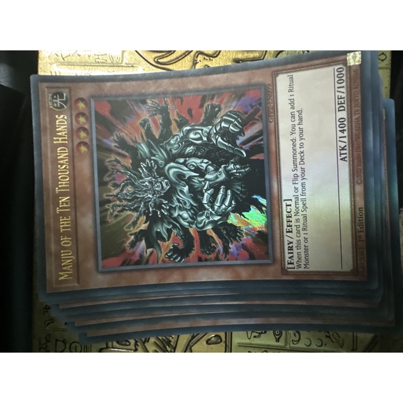 Bài yugioh: manju of the tens thousand hand