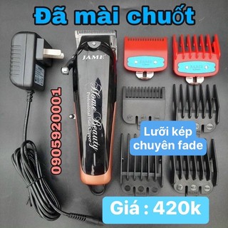  Tông đơ Jame 1070 lưỡi kép chuyên fade đã mài chuốt 