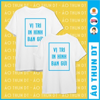 In hình cá nhân lên áo - In 2 mặt