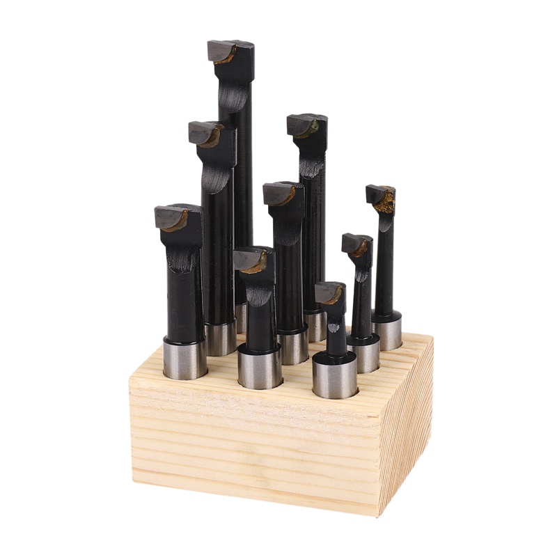 Bộ 9 Thanh Trục Hợp Kim Cứng 12Mm Cho Máy Tiện 2 Inch 50Mm