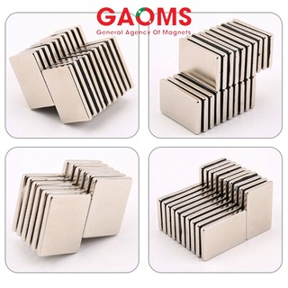 Combo Nam châm dẹt 30x20x2mm GAOMS, lực hút mạnh