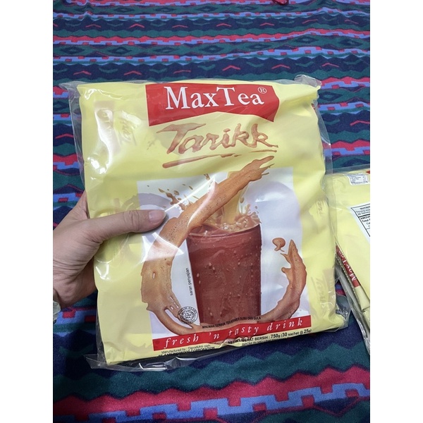 Max tea tarrik (Indonesia) tặng mặt nạ.