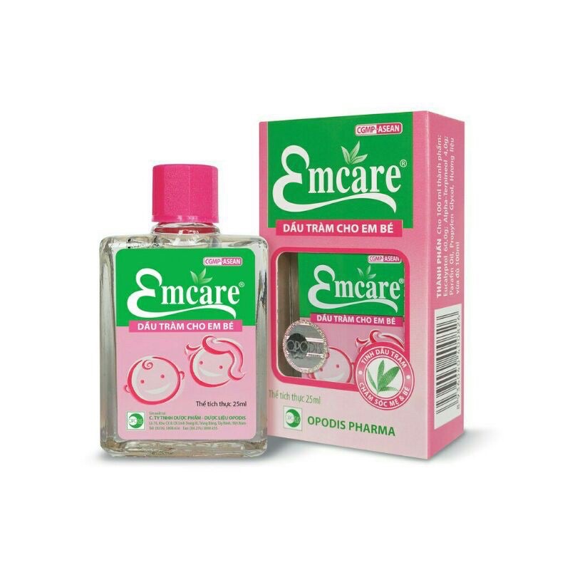 Dầu Khuynh Diệp Emcare💥Cam kết chính hãng 💥Chai 25ml
