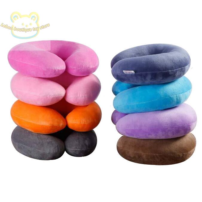【Hàng có sẵn】Gối hình chữ U gối cổ gối cổ gối cổ máy bay hoạt hình gối cổ gối du lịch gối ngủ trưa gối hình chữ u tùy ch