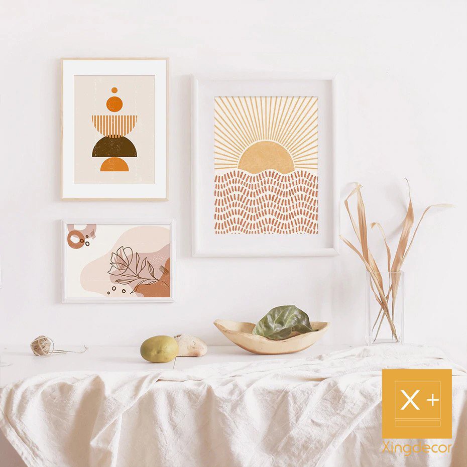 Tranh canvas treo tường, tranh có tặng kèm đinh và móc đầy đủ, tranh Xingdecor.