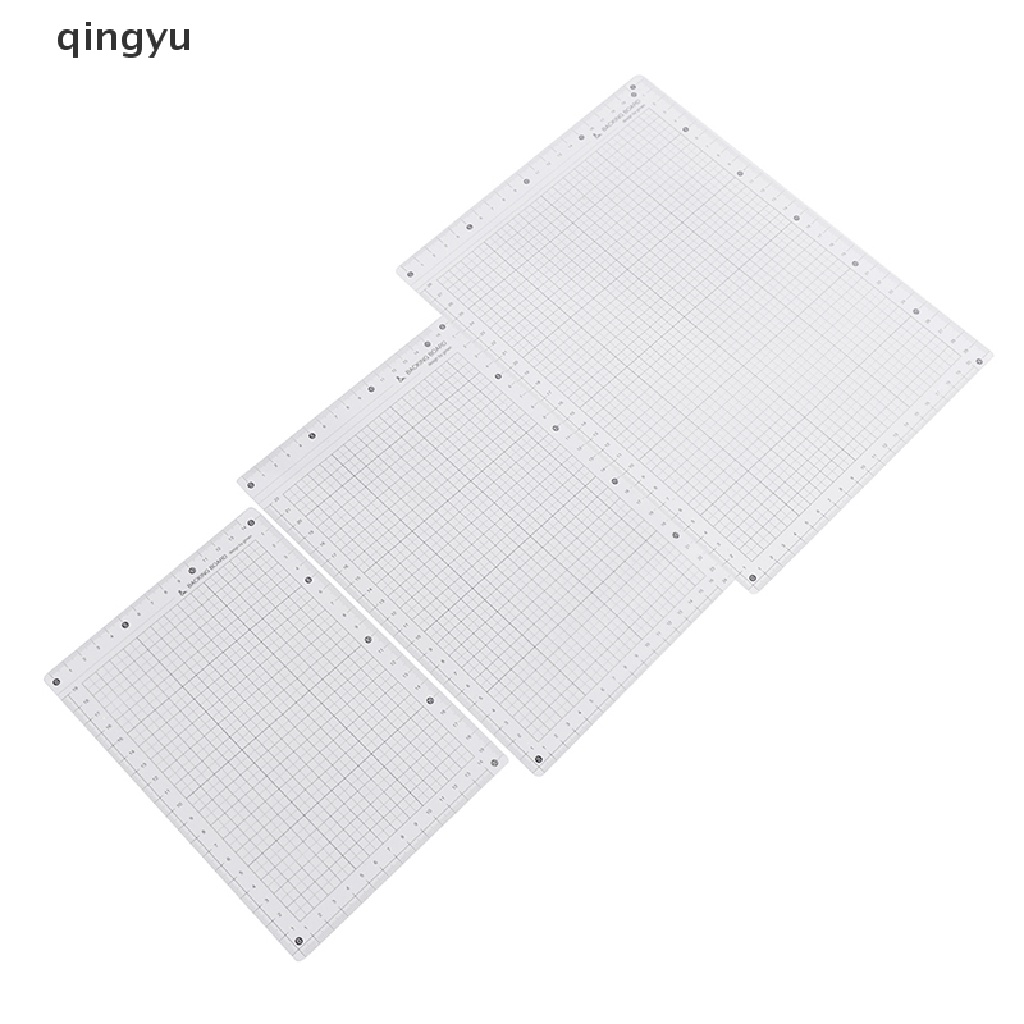 Thước Đo Khổ A4 B5 A5 Bằng PVC Trong Suốt Để Bàn Tiện Dụng