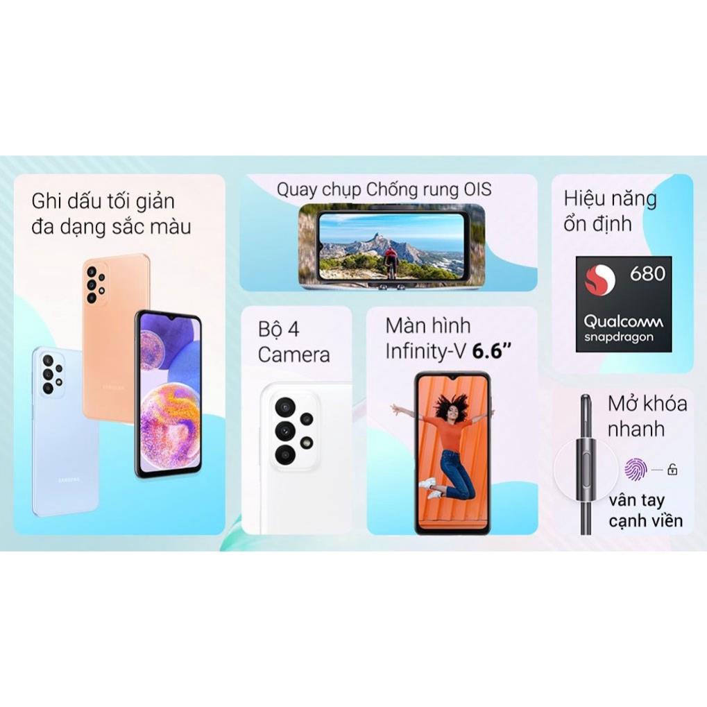 ** Điện thoại Samsung Galaxy A23 4/128GB Bảo Hành 12 Tháng lỗi 1 Đổi 1 Trong 7 Ngày **