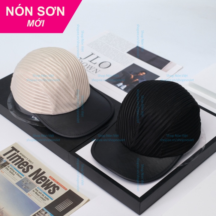 1 Cặp 2 Nón Sơn Đen Kết Mềm Và Kem Kết Mềm Chính Hãng Hàng Chuẩn Tem 7 Màu Cao Cấp Mới/ Nón Kết Sơn