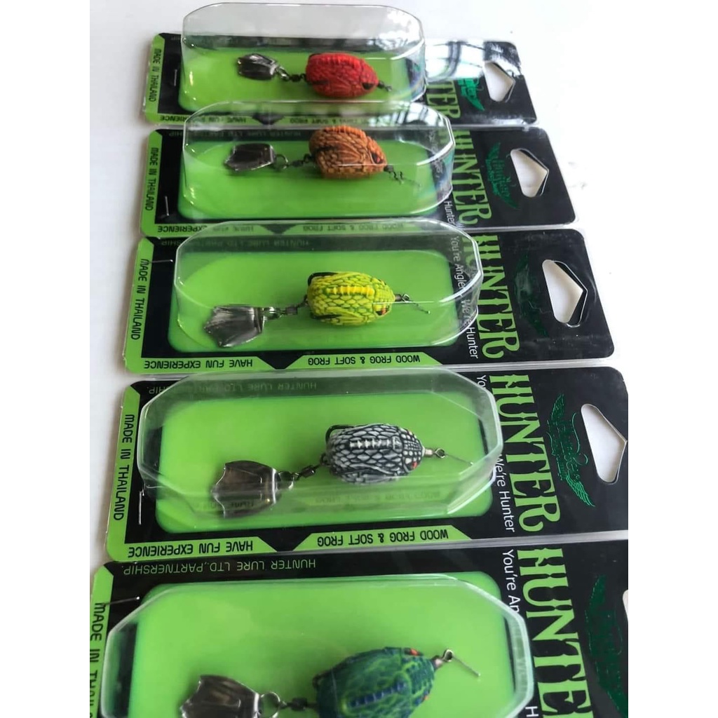 Nhái hơi Hunter V6Smồi câu lure cá lóc bú bình,hàng mới 2023