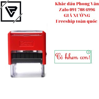 Con Dấu Nhận Xét phần 3 Khắc Dấu Theo Yêu Cầu- Chính Hãng (BÁN BUÔN)