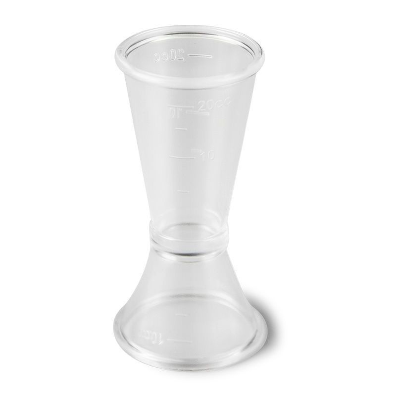 Cup Plastic Small Measuring Glass with Scale Jigger Oz Ml Jigger Dedicated for Milk Tea Shops/Barten