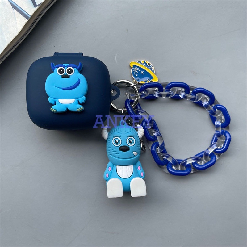 JBL Live Pro 2 / Free 2 / T280 TWS X2 / Wave Flex Earphone Silicone Case Black Deadpool Earbuds Waterproof Shockproof Soft Protective Headphone Cover Headset Skin