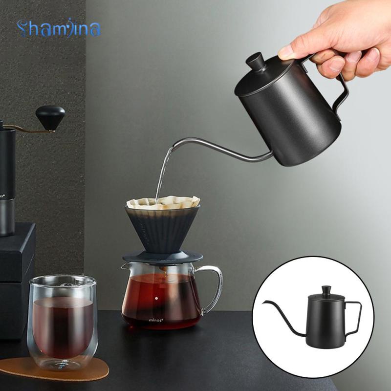 Shamjina Ấm Đun Nước Cổ Ngỗng Bằng Thép Không Gỉ Chất Lượng Cao